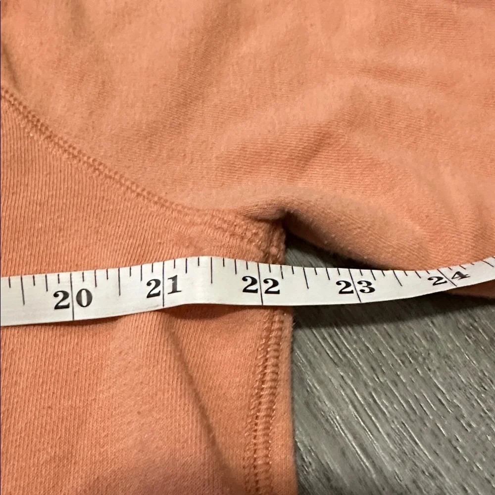 Sonoma peach Happiness crewneck Top size Large - Picture 4 of 7